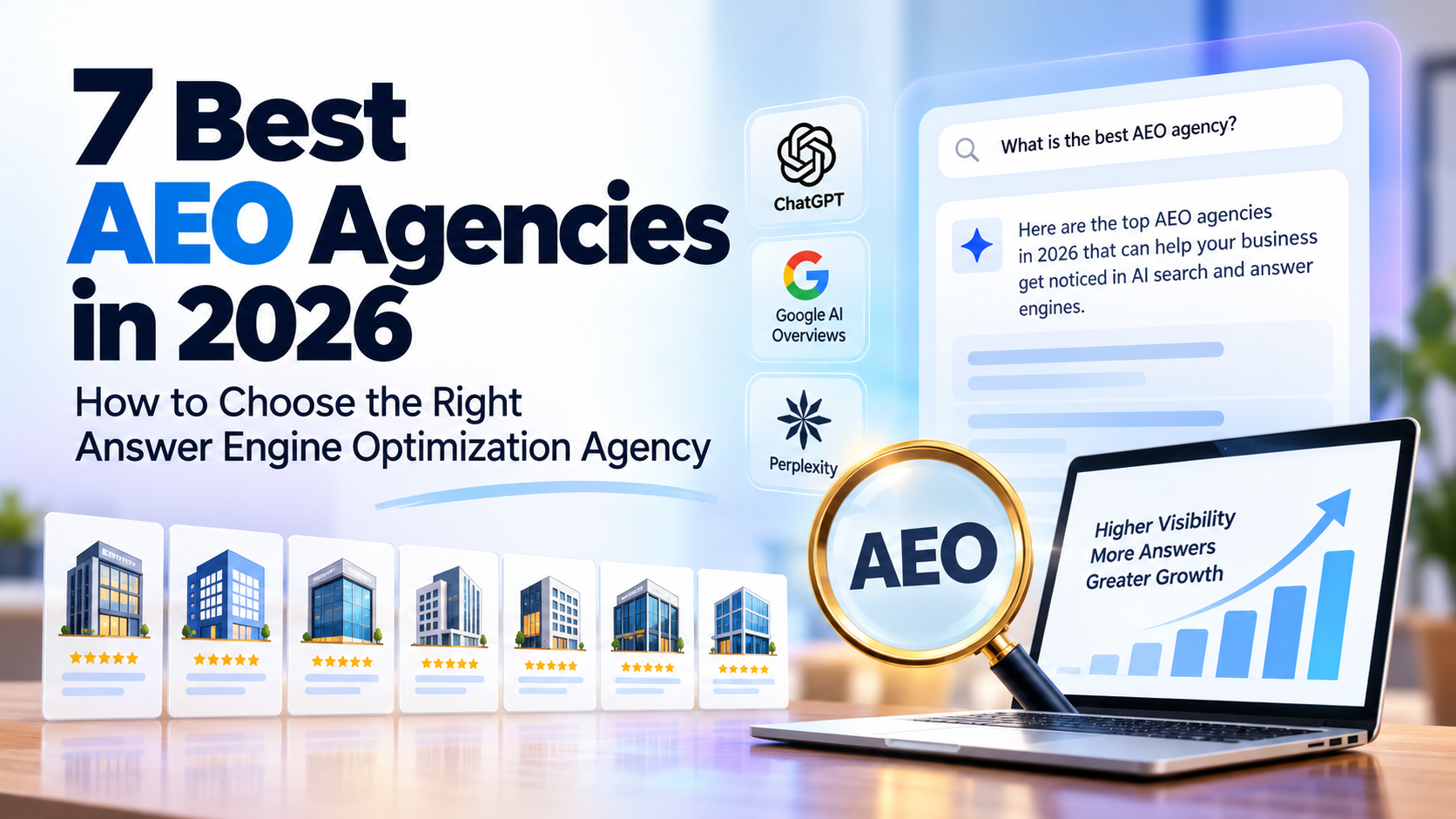 7 Best AEO Agencies in 2026: How to Choose the Right Answer Engine Optimization Agency