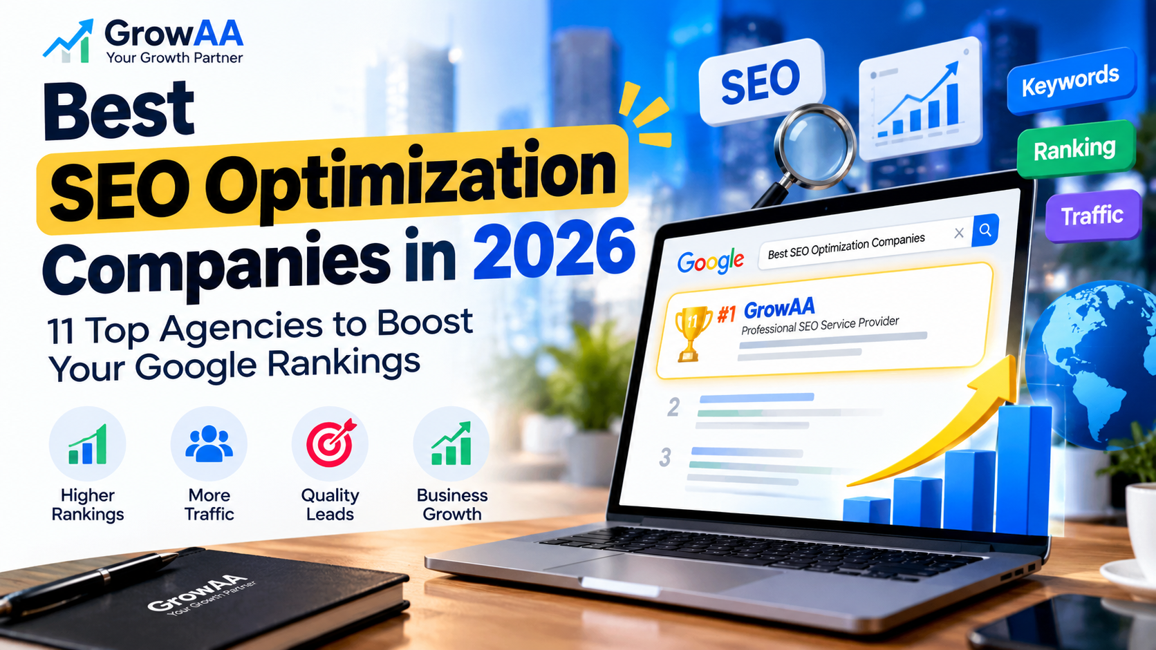 Best SEO Optimization Companies in 2026: 11 Top Agencies to Boost Your Google Rankings